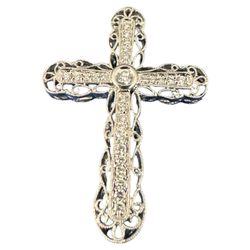 Diamond Cross Pendant