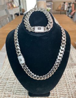 Beautiful Set 14mm Cuban Link