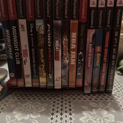 PS2 game lot