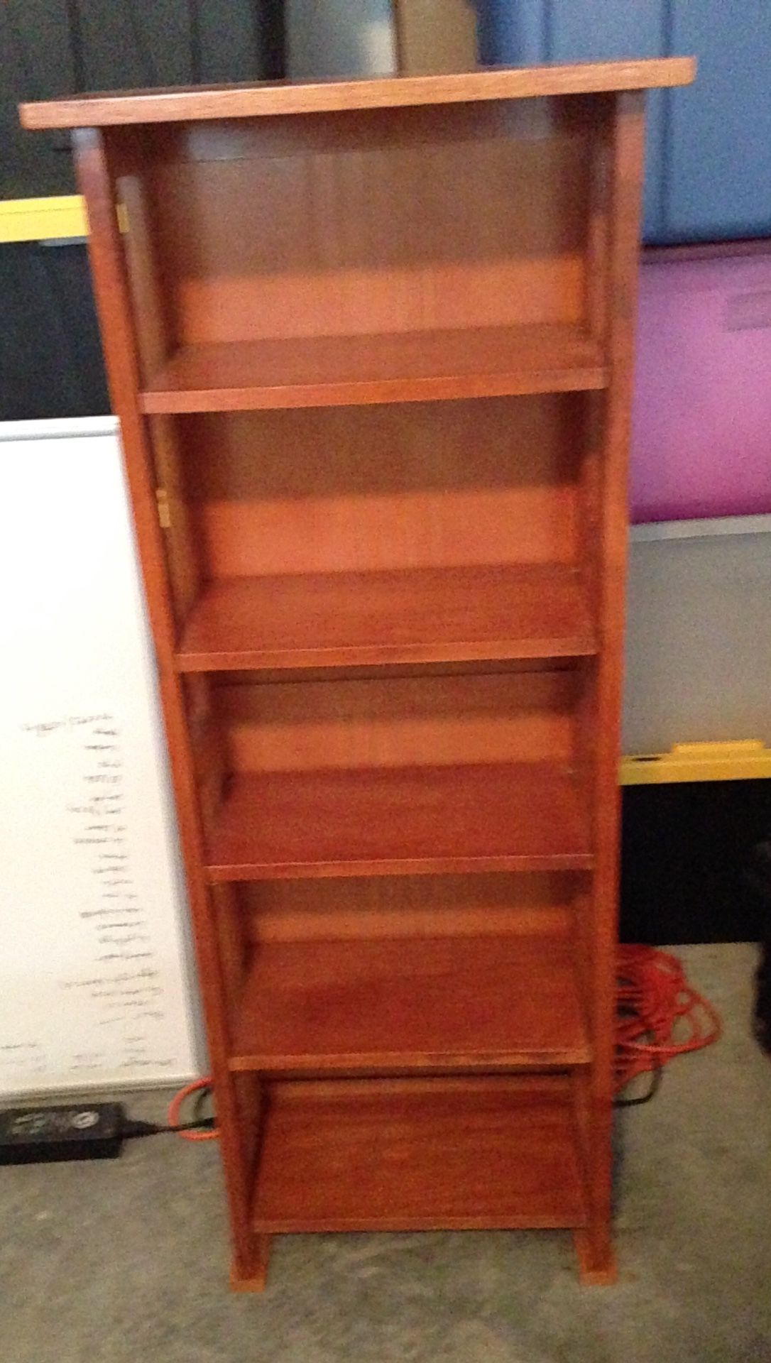 Small curio shelf