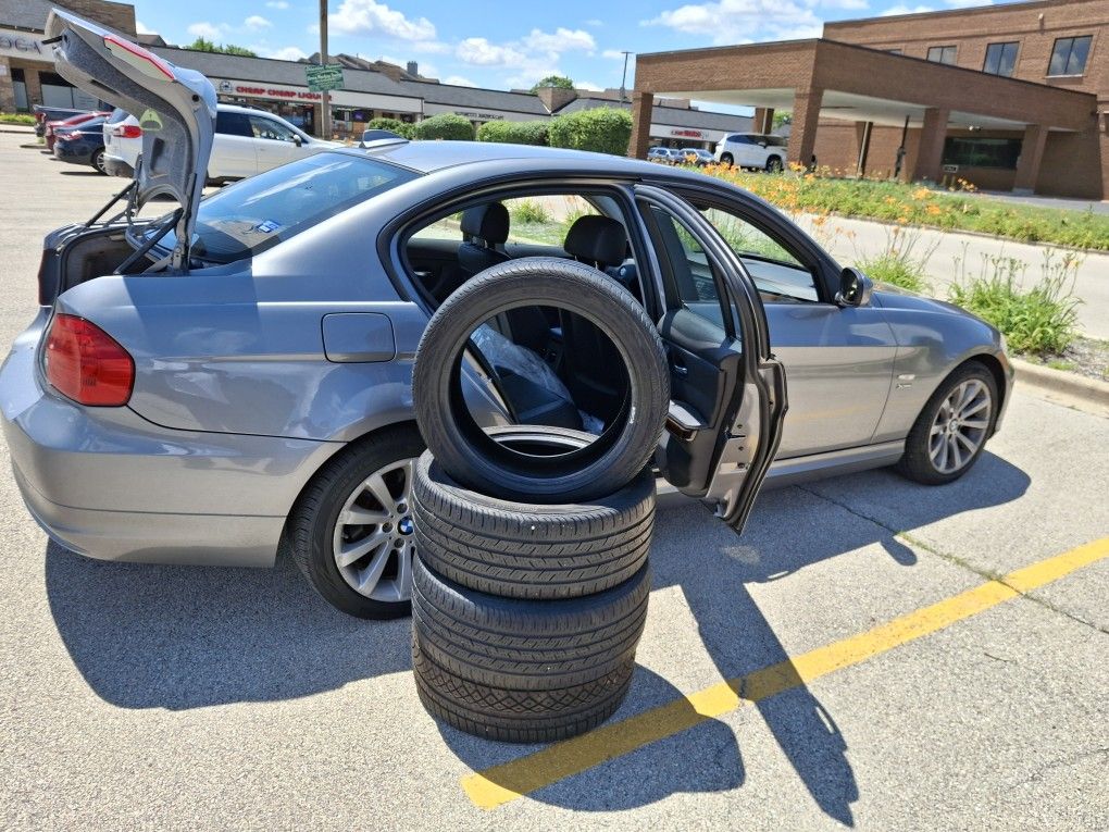4 CONTINENTAL 225 45R. 17 TIRES