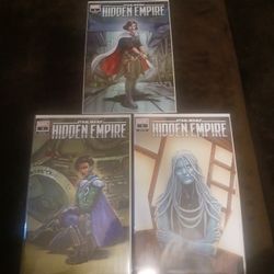 Star Wars Hidden Empire #1, 3, 4  - Variant