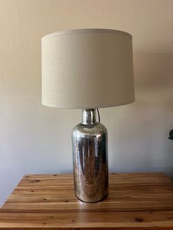 Restoration Hardware Mercury Glass Lamp w/ Shade