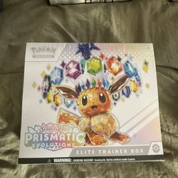Pokemon Prismatic Evolutions ETB