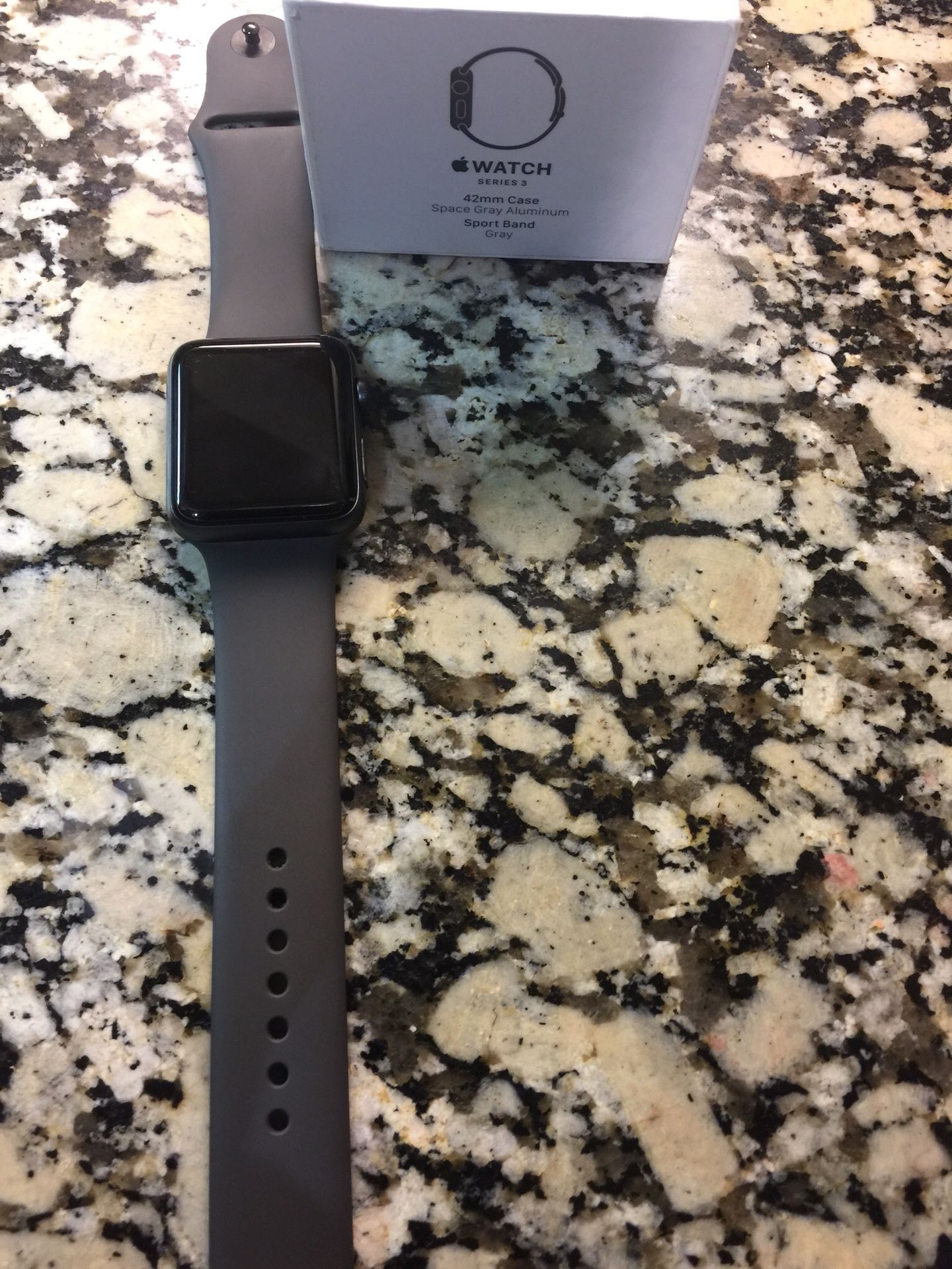 Apple Watch series 3 42mm Space Grey