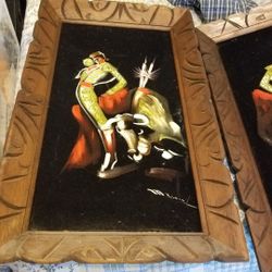 Vintage Velvet Paintings