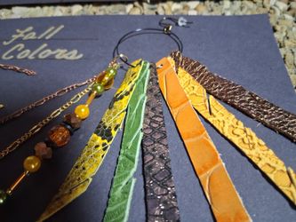 Earings: Fall Colors