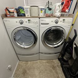 Whirlpool Washer And Dryer