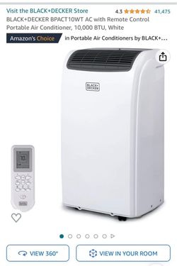 BLACK DECKER PORTABLE AC