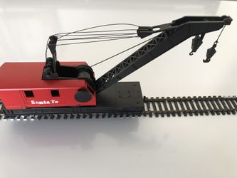 HO Scale Railway Maintenance Crane Car New Open Box 