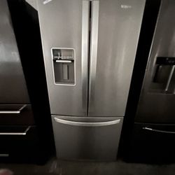 Whirlpool French Dolor Stainless Steel Refrigerator 