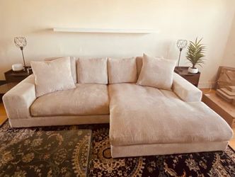 106" Wide Reversible Sofa & Chaise