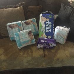 Baby Diapers And Wipes