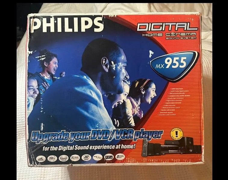 Philips Home Cinema Mx 955 Surround Sound System