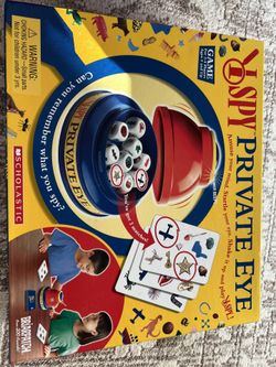 Briarpatch Scholastic I Spy Private Eye Game Ages 5+