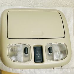 OEM Overhead Console w/ Sunroof Switch - Light Stone