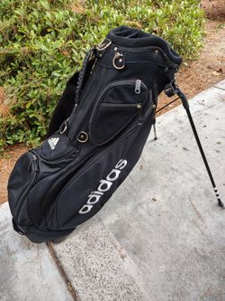 Adidas Golf Stand Bag w/14 way dividers & 7 pockets (black)