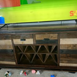 Wine Console Table 
