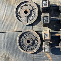 Olympic weight Plates 