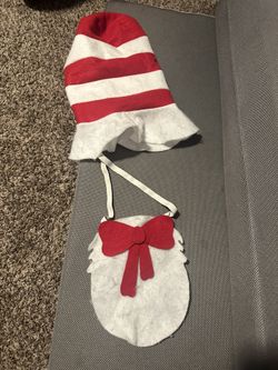 Dr Seuss Hat & Bow