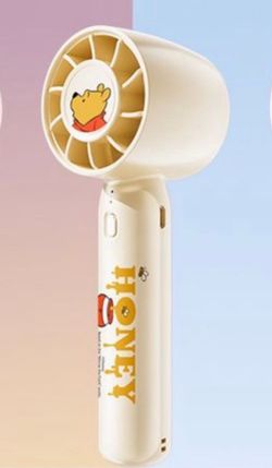Winnie the Pooh handheld fan, new