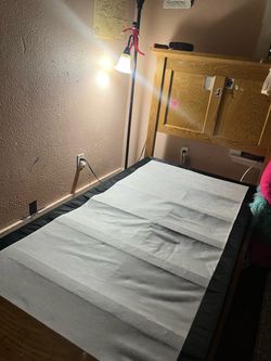Full Size Bed Frame with Headboard