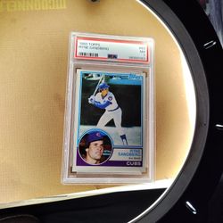1983 Topps Baseball Card Ryan Sandberg