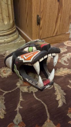 Antique Hand carved Jaguar Head