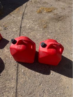 Gasoline containers