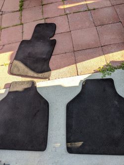 BMW floor mats