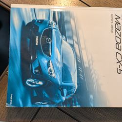 Mazda 2015 CX-5 Owners Manuals & Carrying Case