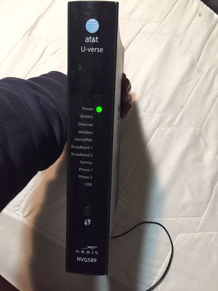 AT&T Arris U-Verse NVG589 - Wi-Fi Modem/Router