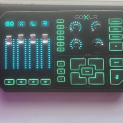 TC-Helicon GoXLR Broadcaster Platform w/ 4-Channel Mixer Motorized Faders