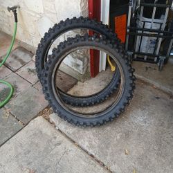 2 New Tires For Dirt Bike