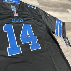 Lions St Brown Jersey Football Fully Stitched Men Sizes 