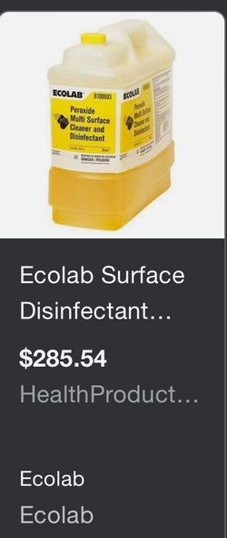 Ecolab Surface Disinfectant Cleaner 