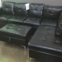 🥏SECTIONAL WITH OTTOMAN 🥏