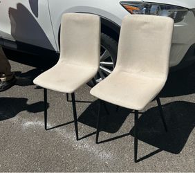 (2) Upholstered Dining Chairs