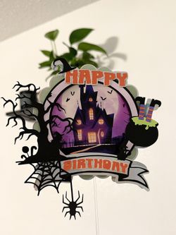 Halloween Cake Topper