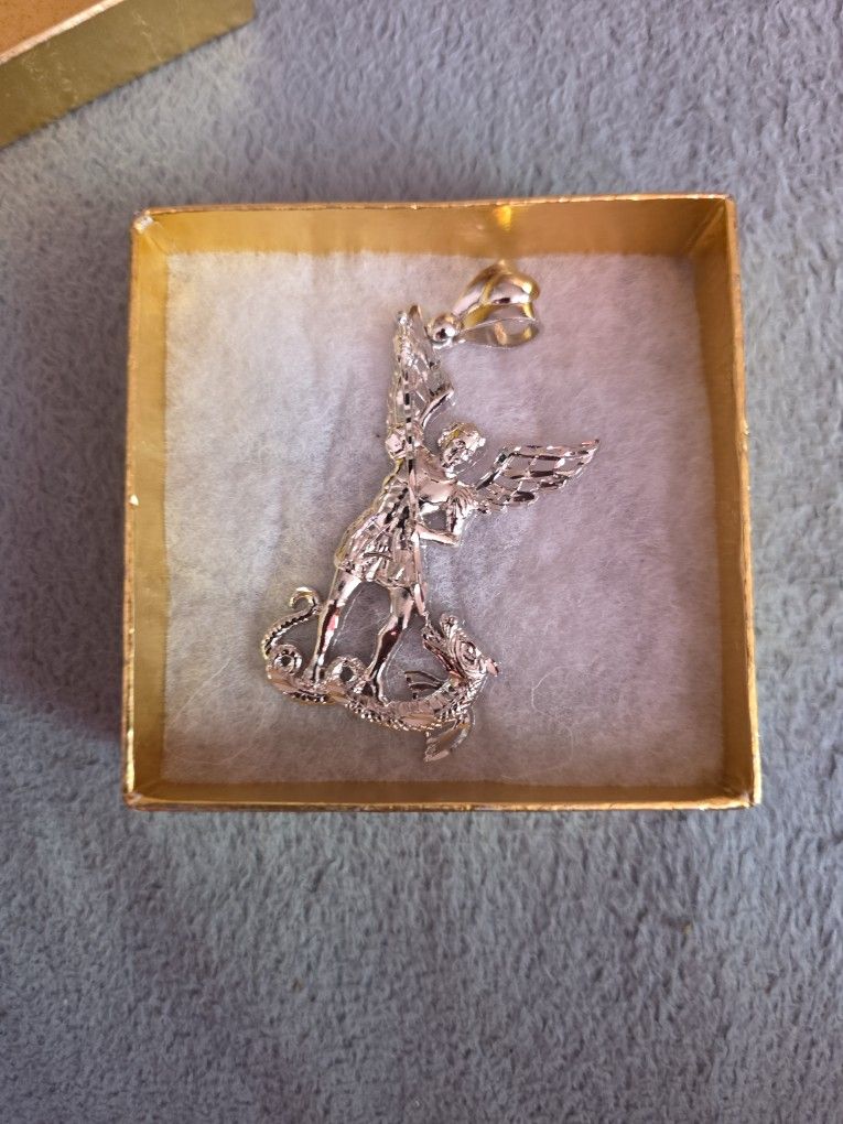 Silver St.Michael Pendant