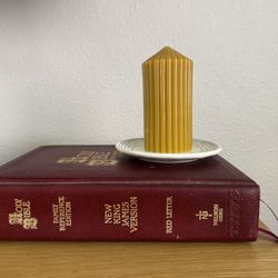 Local Beeswax Pillar Candle