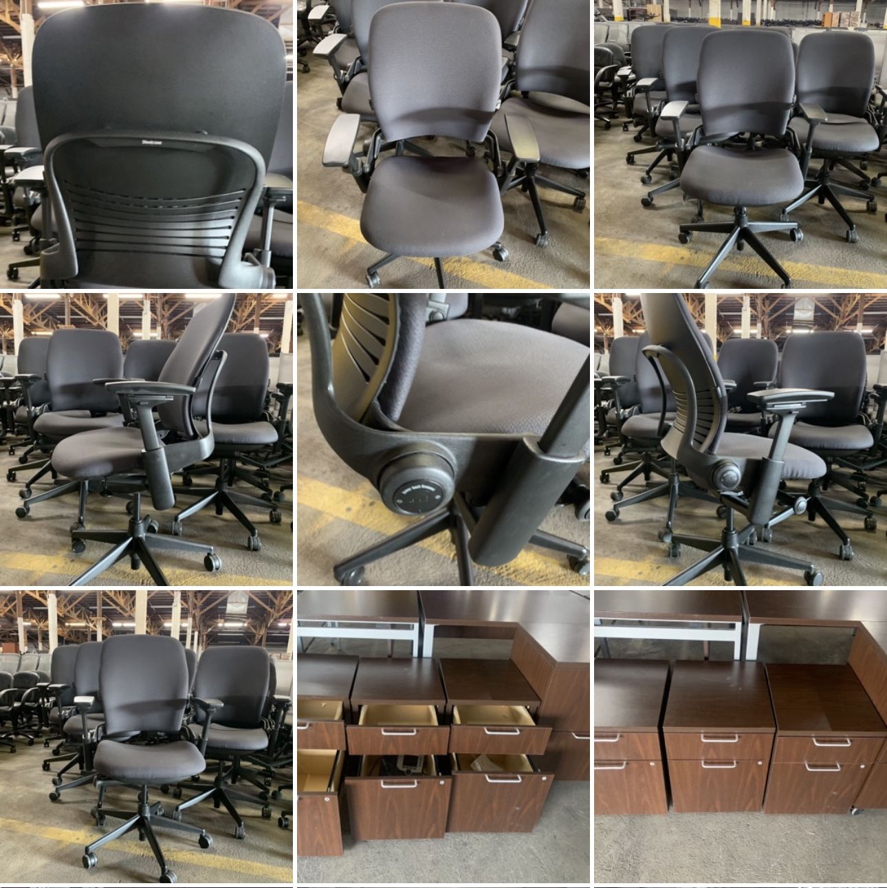 Herman Miller Aeron Cosm Mirra Knoll Steelcase Leap V2 Amia