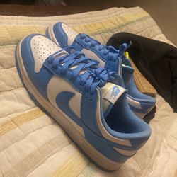 Nike UNC Dunks With Receipt 