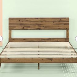 King Size Wooden Platform Bedframe