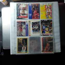 1990's Michael Jordan cards lot. (9 cards)