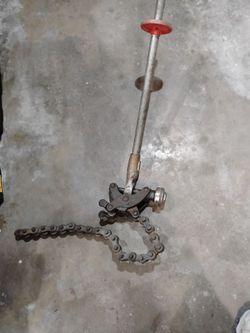Ridgid cast iron pipe snap cutter