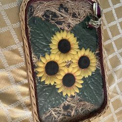 Sunflower Serving Tray/ Decorative Tray