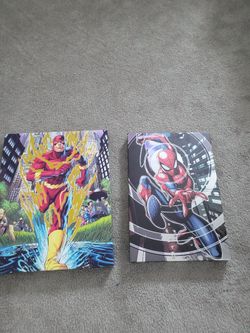 Marvel Canvas Wall Art  Flash and Spiderman