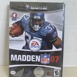 Madden NFL 07 (Nintendo GameCube, 2006) - New Sealed.