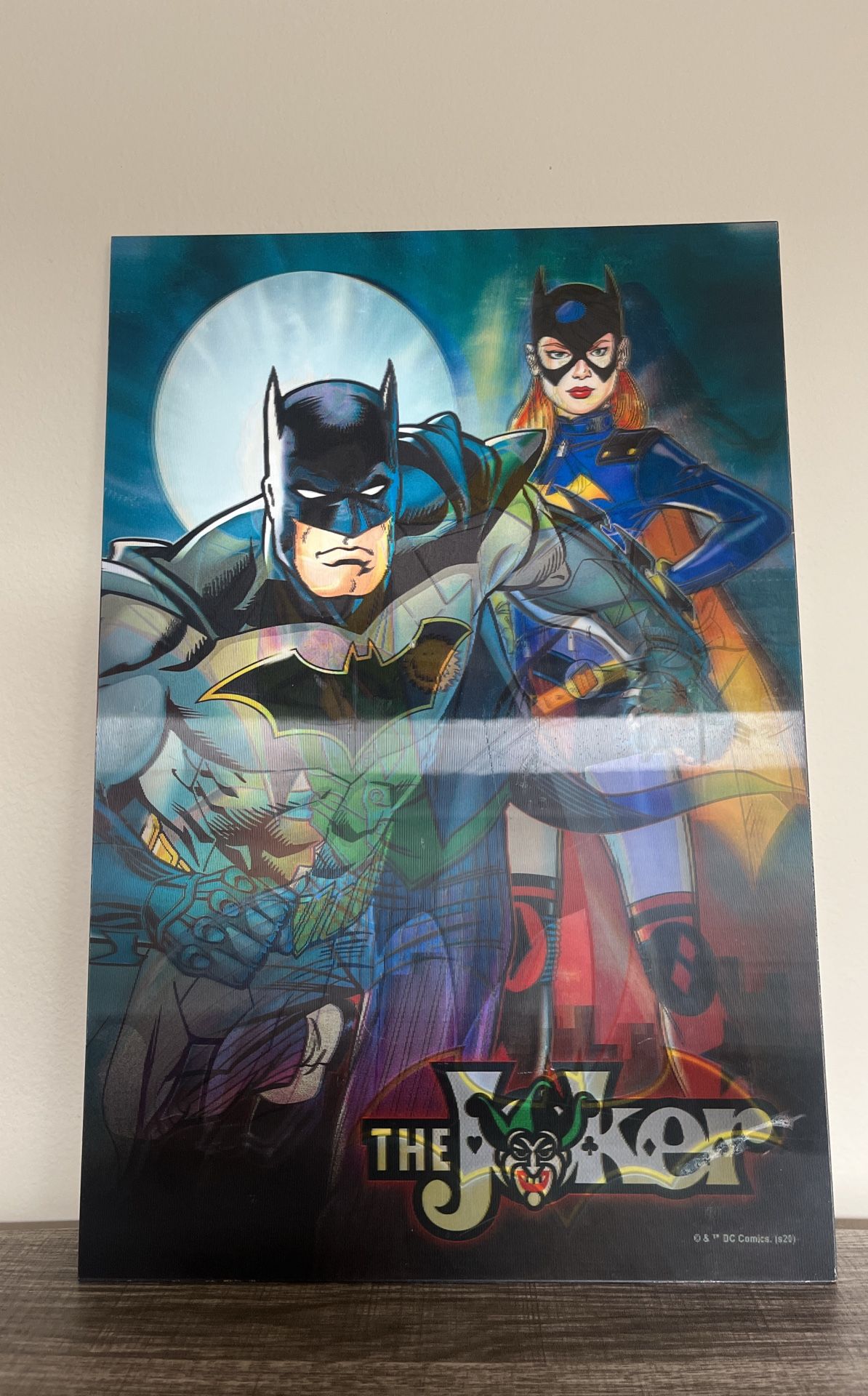 Batman/Batgirl & Joker/Harley Quinn Lenticular Poster